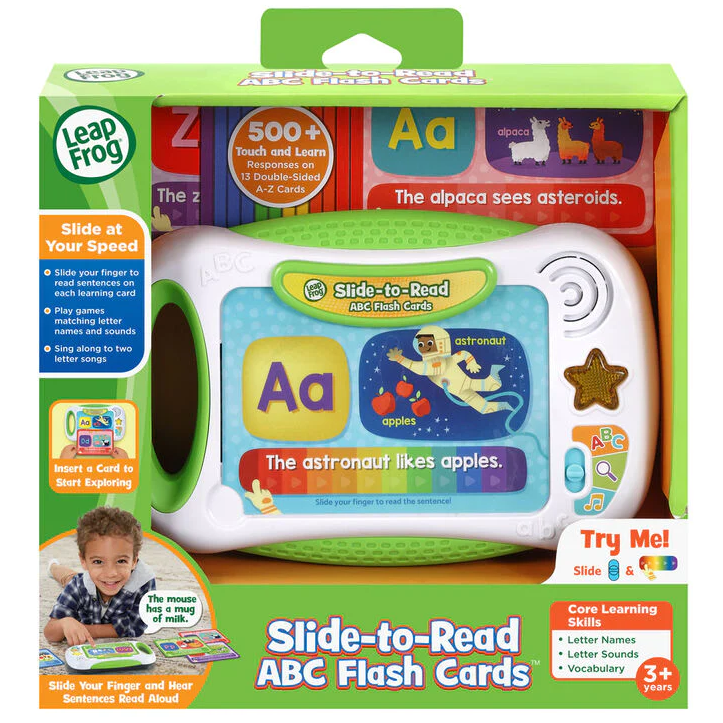 Toys N Tuck:LeapFrog Slide To Read ABC Flashcards,Leap Frog