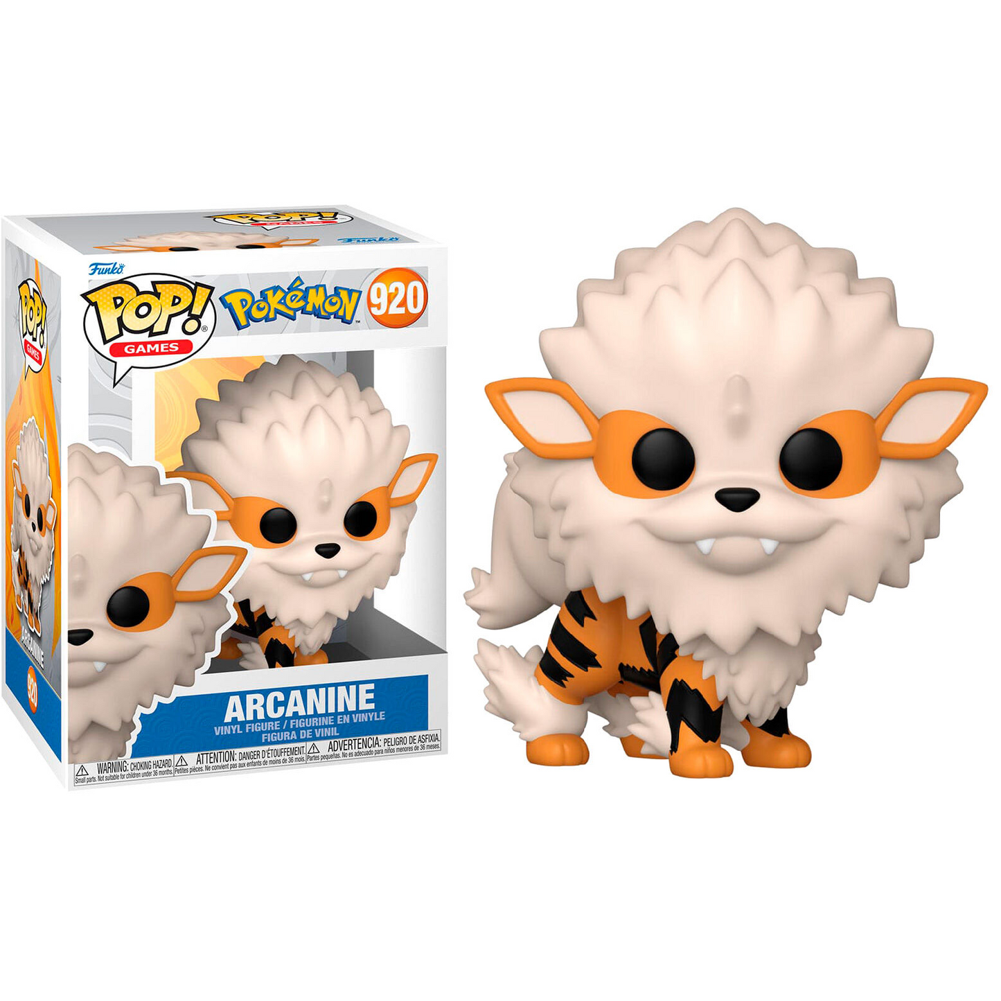 Toys N Tuck:Pop Vinyl - Pokemon - Arcanine 920,Pokemon