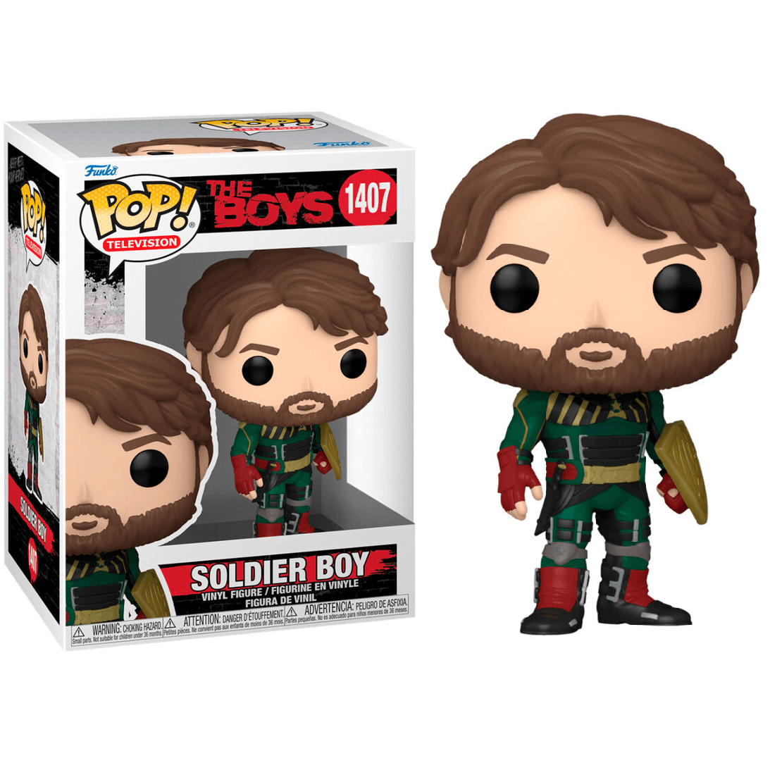 Toys N Tuck:Pop Vinyl - The Boys - Soldier Boy 1407,The Boys