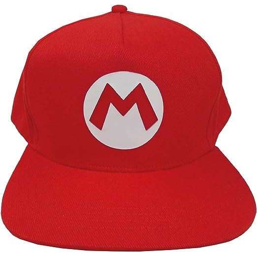 Toys N Tuck:Super Mario - Mario Badge Baseball Cap,Super Mario