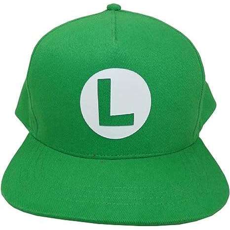 Toys N Tuck:Super Mario - Luigi Badge Baseball Cap,Super Mario