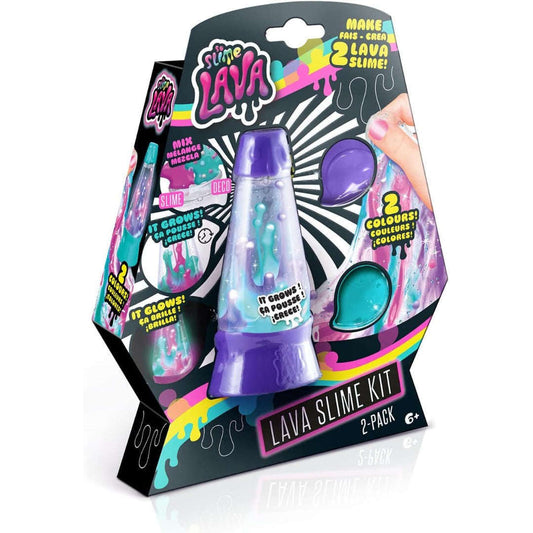 Toys N Tuck:So Slime Lava - Lava Slime Kit 2-Pack - Purple & Teal,So Slime