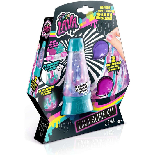 Toys N Tuck:So Slime Lava - Lava Slime Kit 2-Pack - Purple & Pink,So Slime
