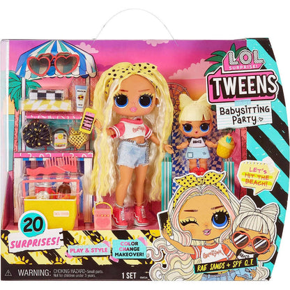 Toys N Tuck:LOL Surprise! Tween Babysitting Beach Party Rae Sands & Spf Q.T.,LOL surprise