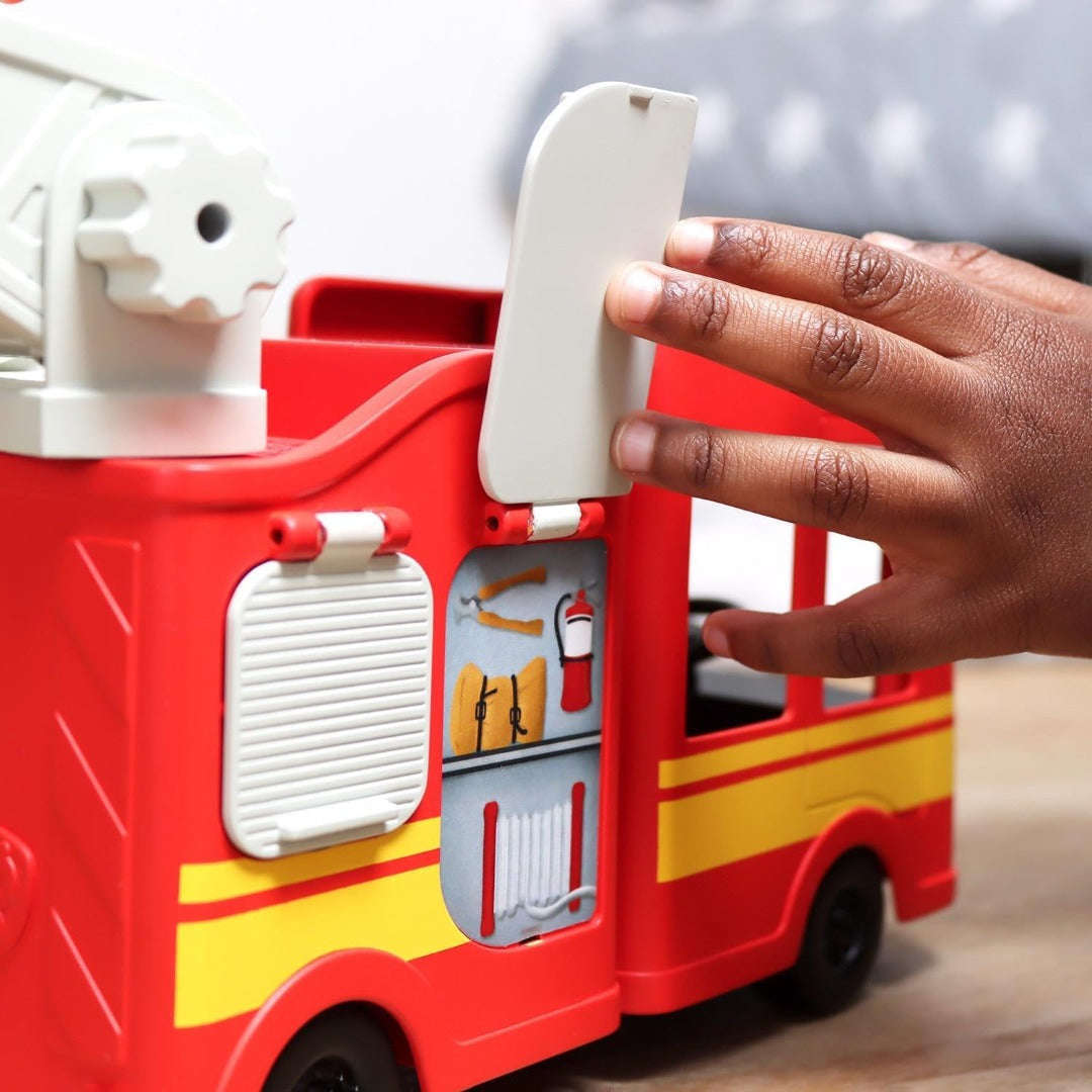 Toys N Tuck:Bing's Fire Engine With Lights & Sounds,Bing