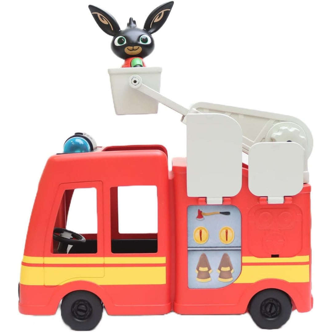 Toys N Tuck:Bing's Fire Engine With Lights & Sounds,Bing