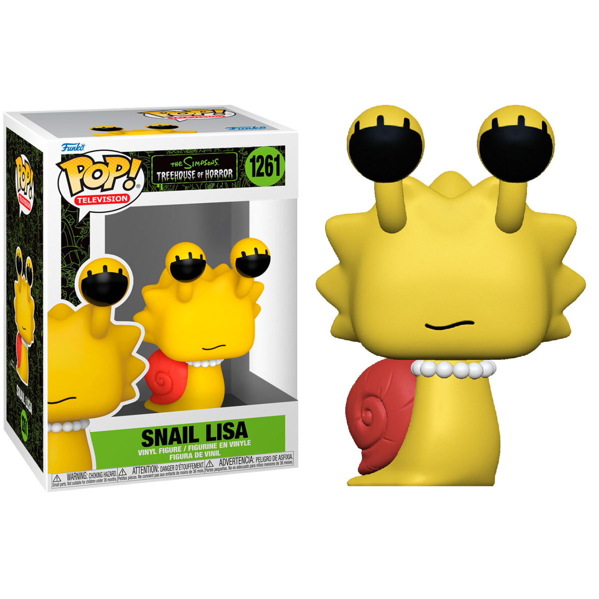 Toys N Tuck:Pop Vinyl - The Simpsons Treehouse Of Horror - Snail Lisa 1261,The Simpsons