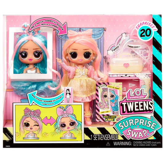 Toys N Tuck:LOL Surprise! Tweens Surprise Swap Braids-2-Waves Winnie,LOL surprise