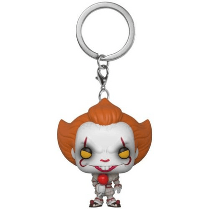 Toys N Tuck:Funko Pocket Pop Keychain - IT - Pennywise With Balloon,IT