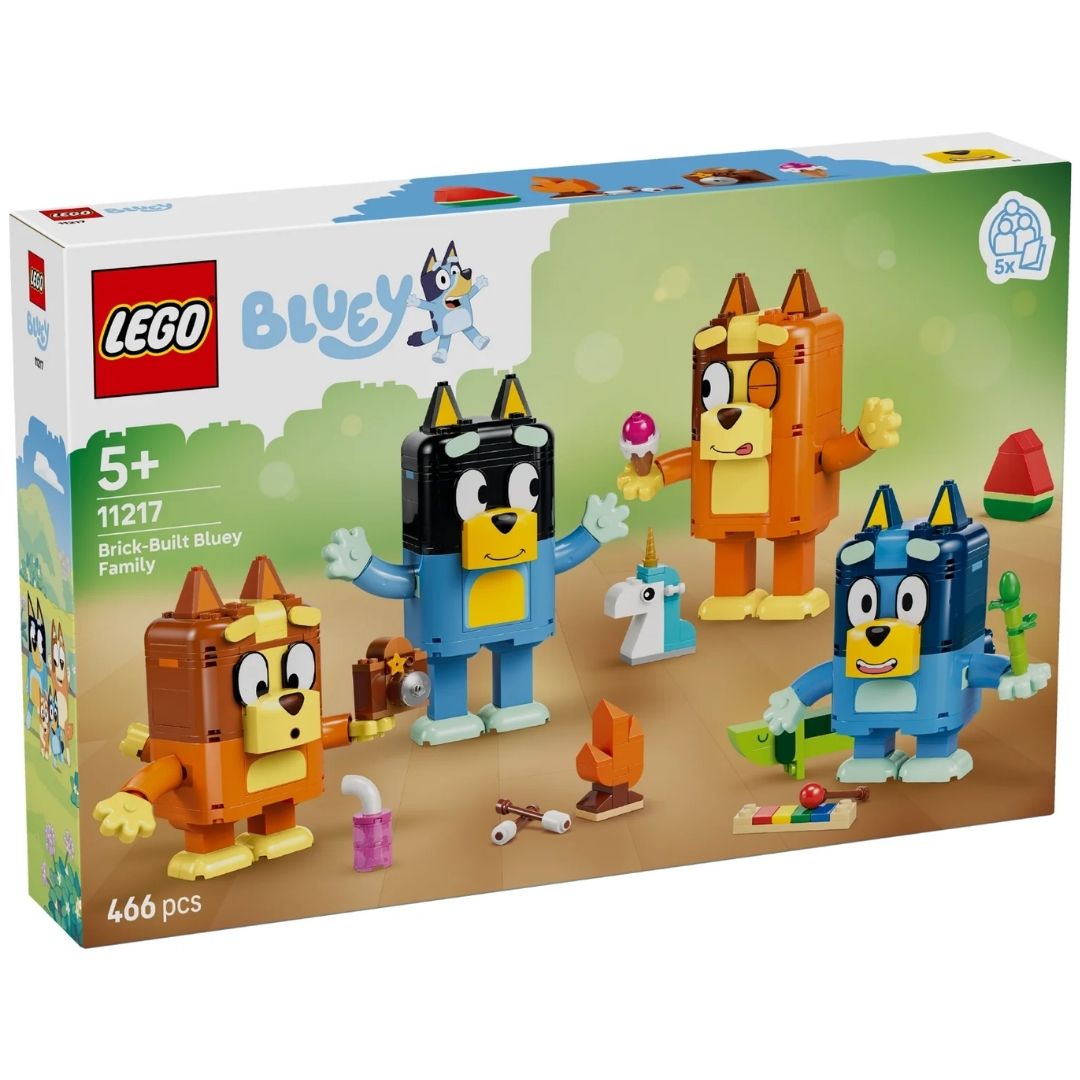 Lego 11217 Bluey Brick-Built Bluey Family