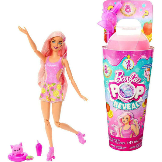Toys N Tuck:Barbie Pop Reveal Fruit Series - Strawberry Lemonade,Barbie