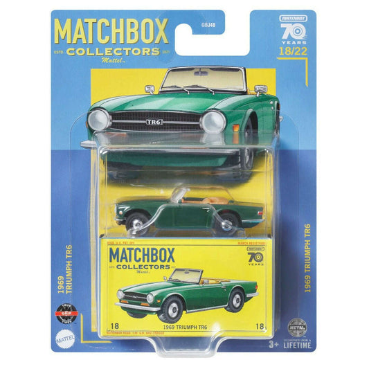 Toys N Tuck:Matchbox Collectors 1969 Triumph TR6 (18/22),Matchbox