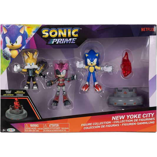 Toys N Tuck:Sonic Prime New Yoke City Figure Collection,Sonic The Hedgehog