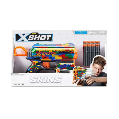 Toys N Tuck:X Shot Skins Flux - Striper,X Shot