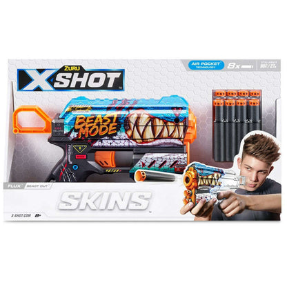 Toys N Tuck:X Shot Skins Flux - Beast Out,X Shot