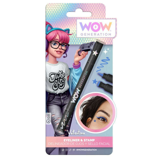 Toys N Tuck:Wow Generation Eyeliner & Face Stamper - Blue Star,Wow Generation