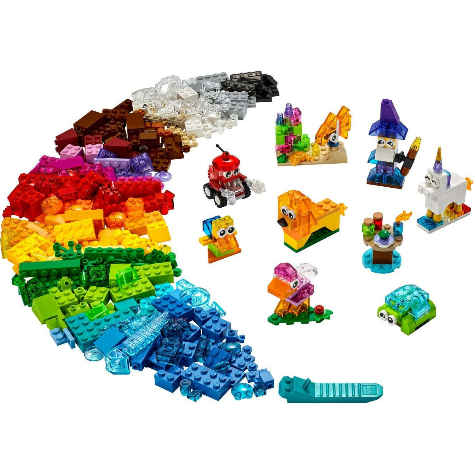 Toys N Tuck:Lego 11013 Classic Creative Transparent Bricks,Lego Classic