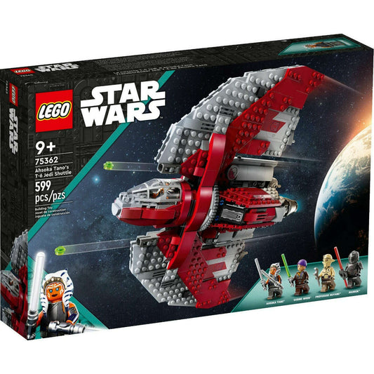 Toys N Tuck:Lego 75362 Star Wars Ahsoka Tano's T-6 Jedi Shuttle,Star Wars