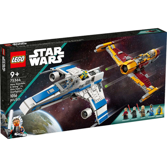 Toys N Tuck:Lego 75364 Star Wars New Republic E-Wing vs. Shin Hati?s Starfighter,Star Wars