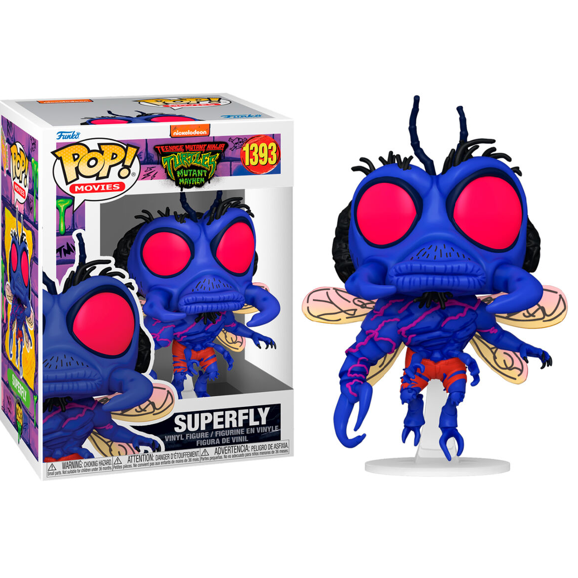 Toys N Tuck:Pop! Vinyl - Teenage Mutant Ninja Turtles Mutant Mayhem - Superfly 1393,Teenage Mutant Ninja Turtles