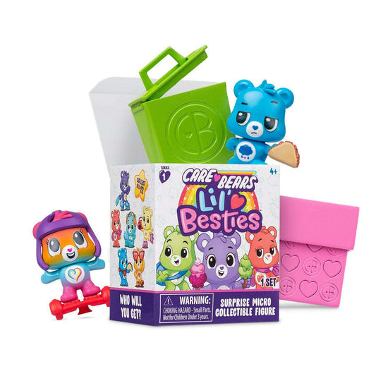 Toys N Tuck:Care Bears Lil Besties Surprise Micro Collectible Figure,Care Bears
