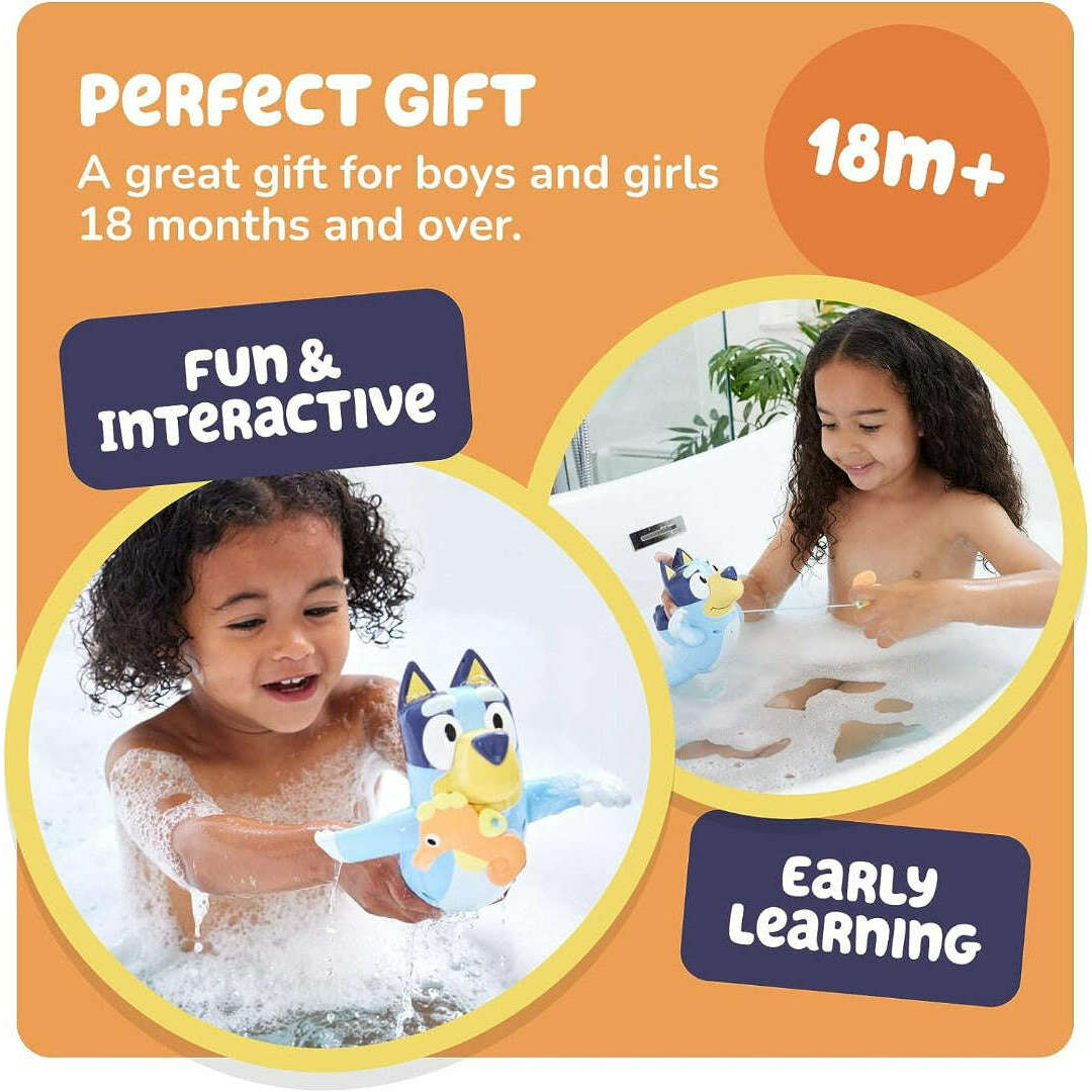 Toys N Tuck:Tomy Toomies Swimming Bluey,Bluey