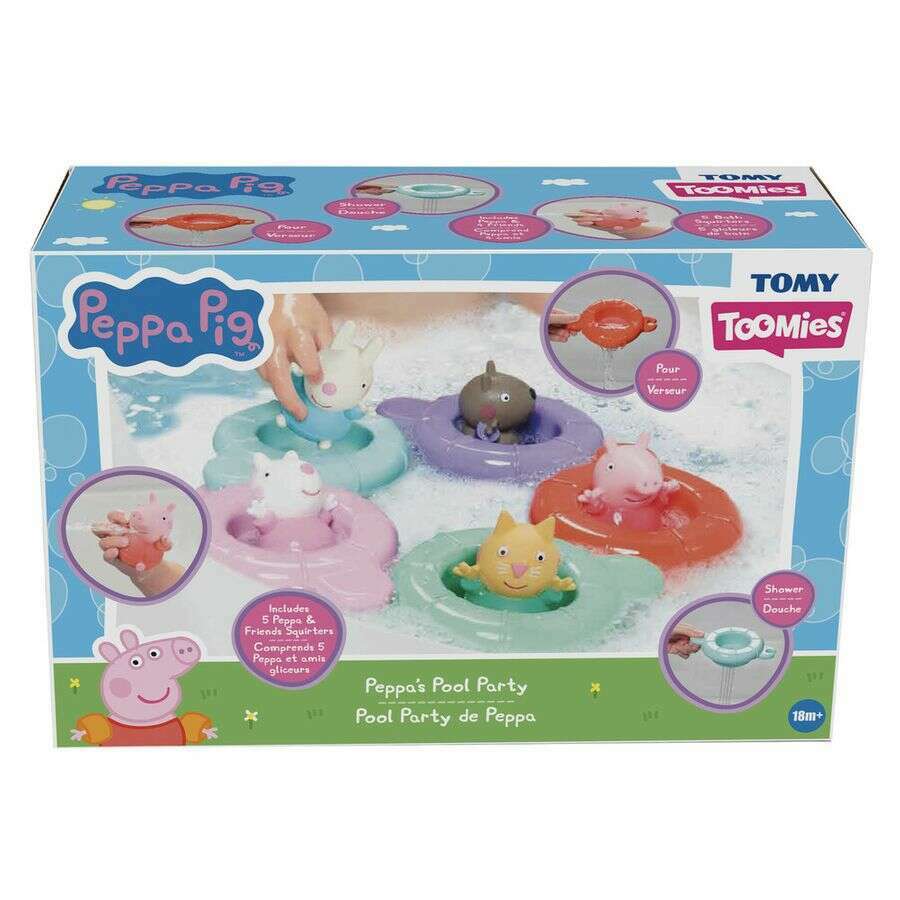 Toys N Tuck:Tomy Toomies Peppa's Pool Party,Peppa Pig
