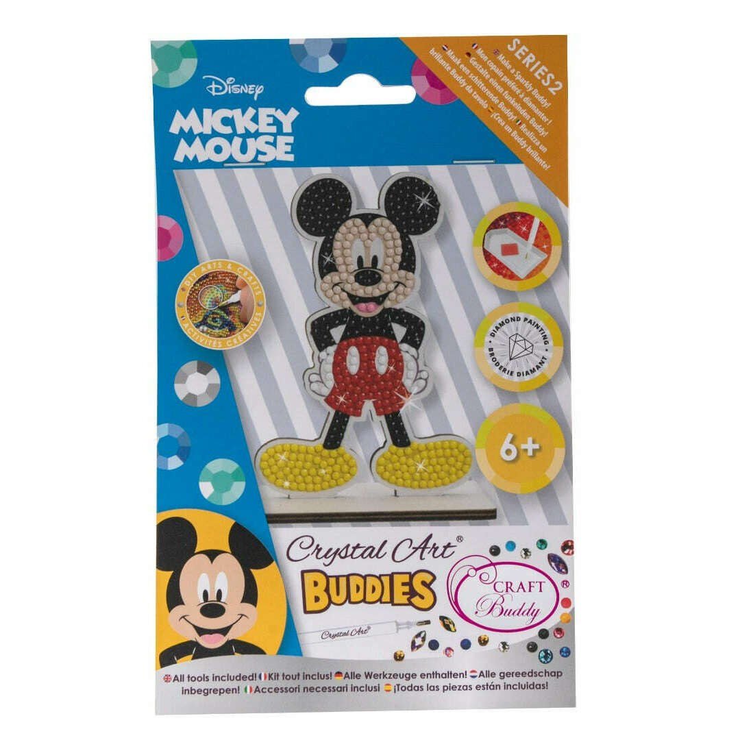 Toys N Tuck:Crystal Art Buddies Series 2 Disney - Mickey Mouse,Crystal Art