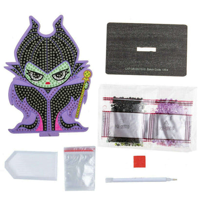 Toys N Tuck:Crystal Art Buddies Series 2 Disney - Maleficent,Crystal Art