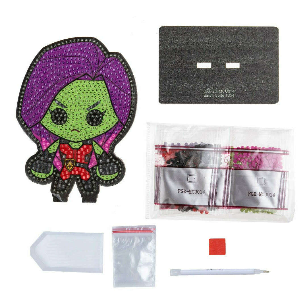 Toys N Tuck:Crystal Art Buddies Series 2 Marvel - Gamora,Crystal Art