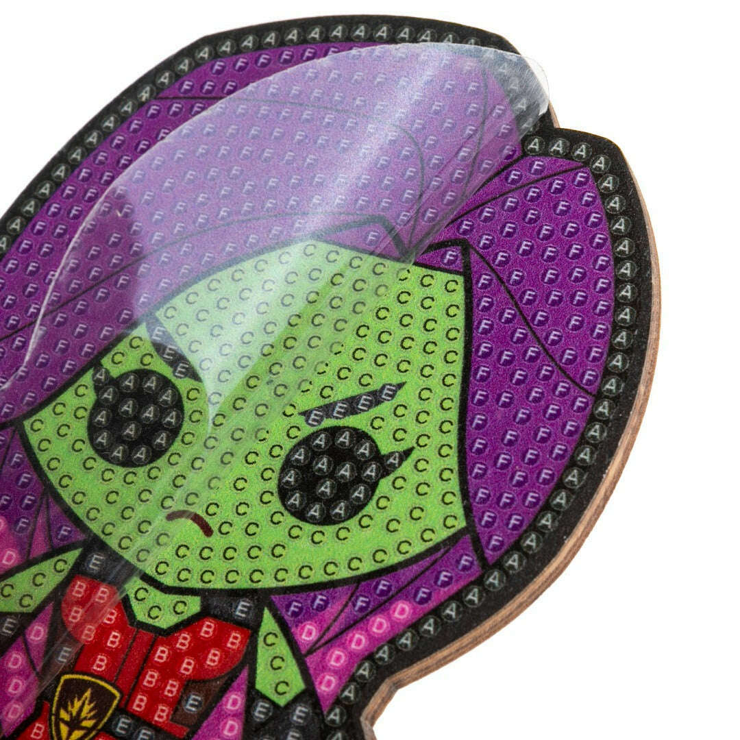 Toys N Tuck:Crystal Art Buddies Series 2 Marvel - Gamora,Crystal Art