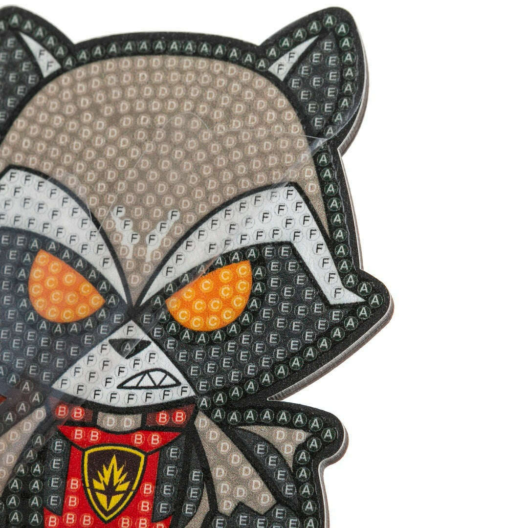 Toys N Tuck:Crystal Art Buddies Series 2 Marvel - Rocket,Crystal Art