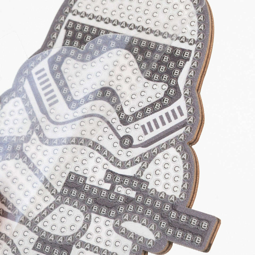 Toys N Tuck:Crystal Art Buddies Series 2 Star Wars - Stormtrooper,Crystal Art