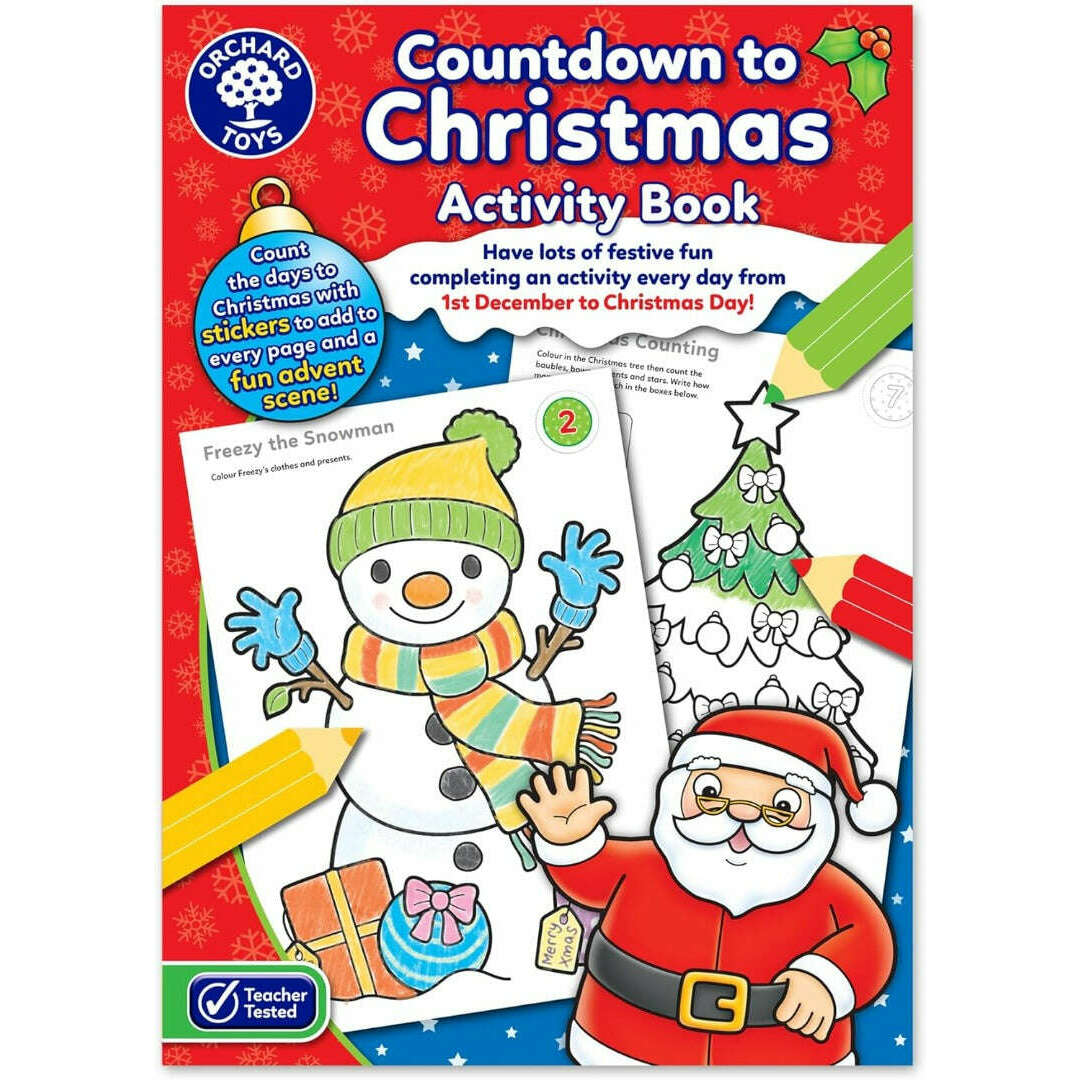 Toys N Tuck:Orchard Toys Countdown To Christmas Activity Book,Orchard Toys