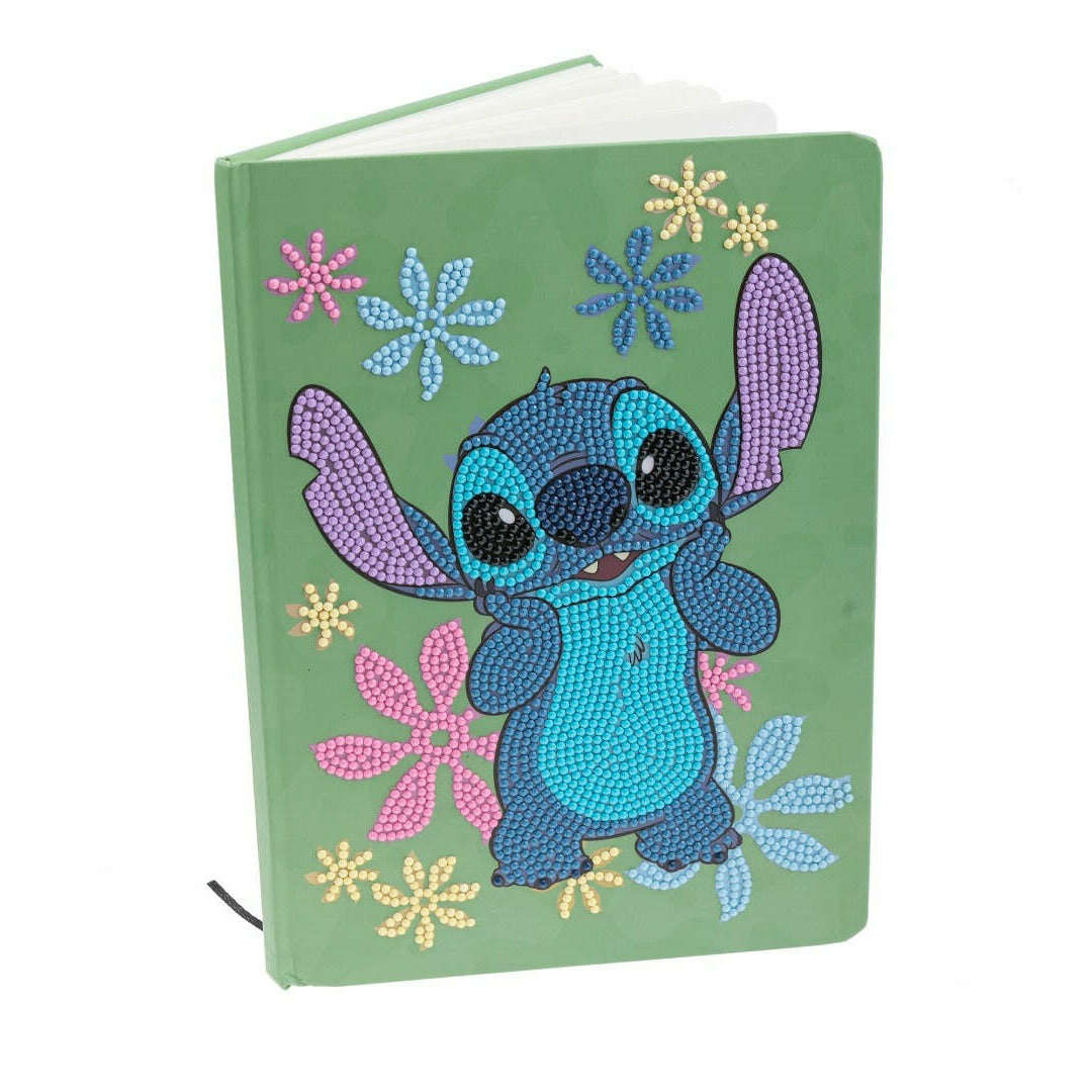 Toys N Tuck:Crystal Art Disney Notebook Kit - Stitch,Crystal Art