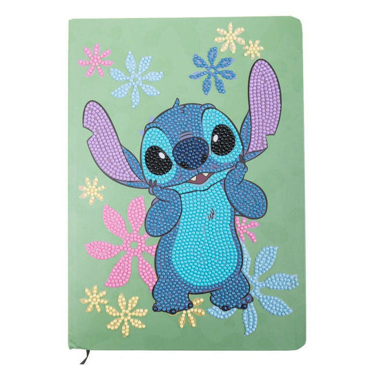Toys N Tuck:Crystal Art Disney Notebook Kit - Stitch,Crystal Art