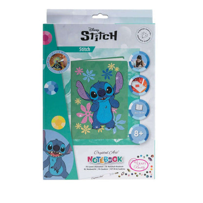 Toys N Tuck:Crystal Art Disney Notebook Kit - Stitch,Crystal Art