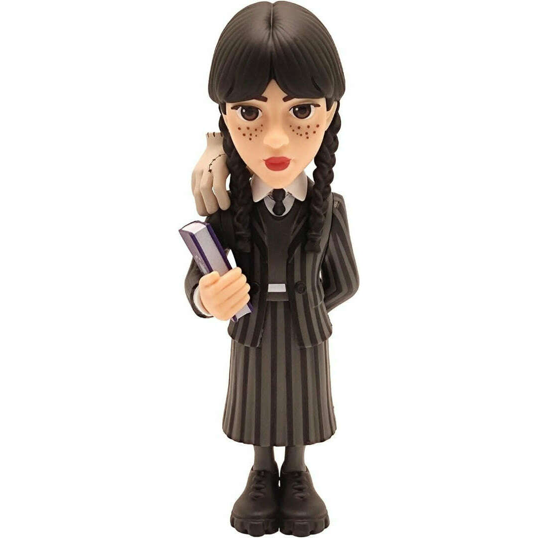 Toys N Tuck:Wednesday Minix Figure - Wednesday Addams With Thing,Wednesday