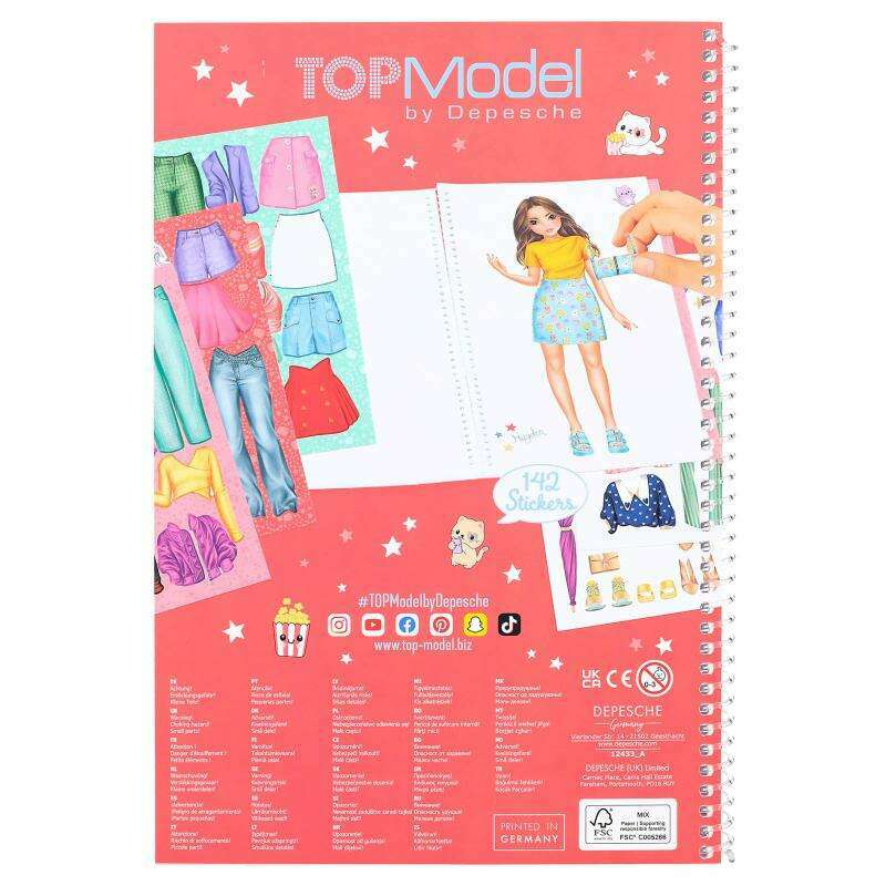 Toys N Tuck:Depesche Top Model Dress Me Up - Cutie Star,Top Model