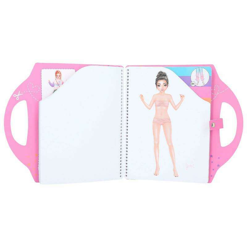 Toys N Tuck:Depesche Top Model Dress Me Up Collage Book,Top Model