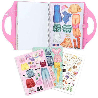 Toys N Tuck:Depesche Top Model Dress Me Up Collage Book,Top Model