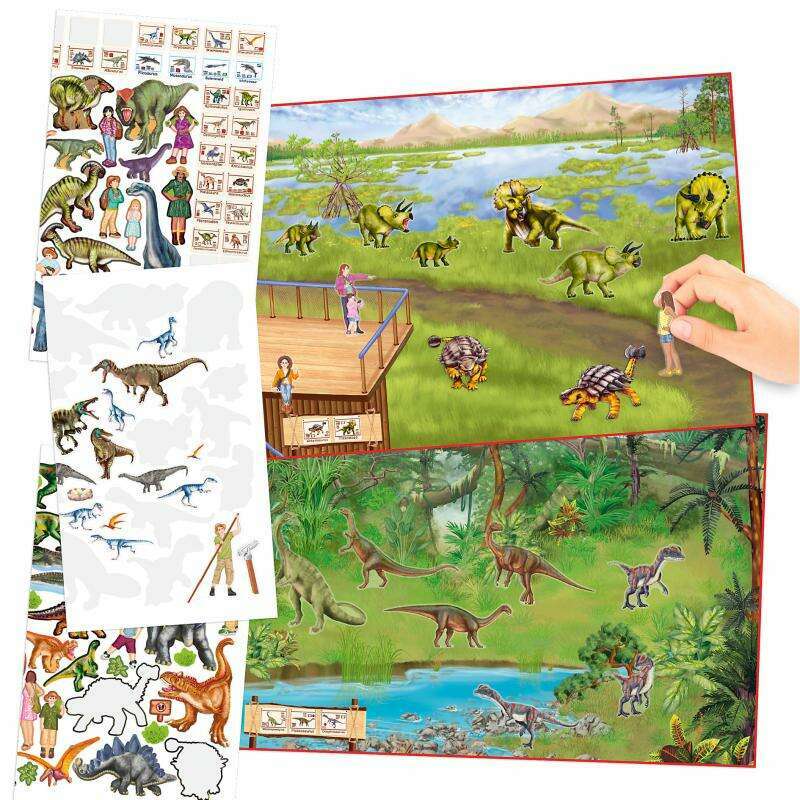 Toys N Tuck:Dino World Create your Dino Zoo,Dino World