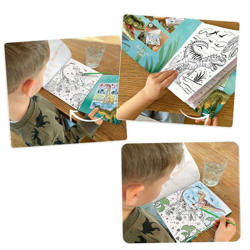 Toys N Tuck:Dino World Watercolour Book,Dino World