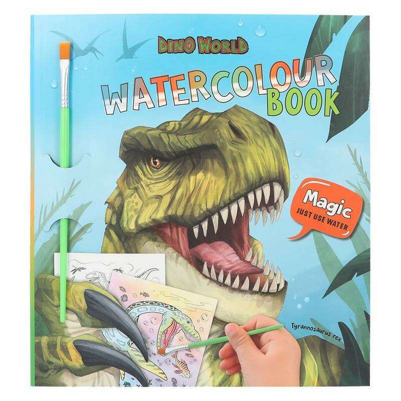 Toys N Tuck:Dino World Watercolour Book,Dino World