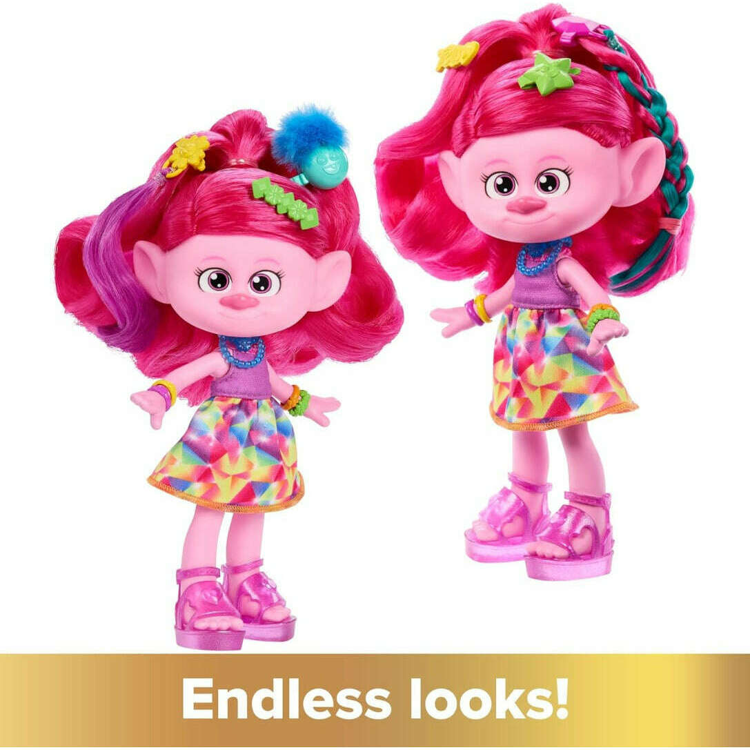 Toys N Tuck:Trolls Band Together Hair-Tastic Queen Poppy,Trolls