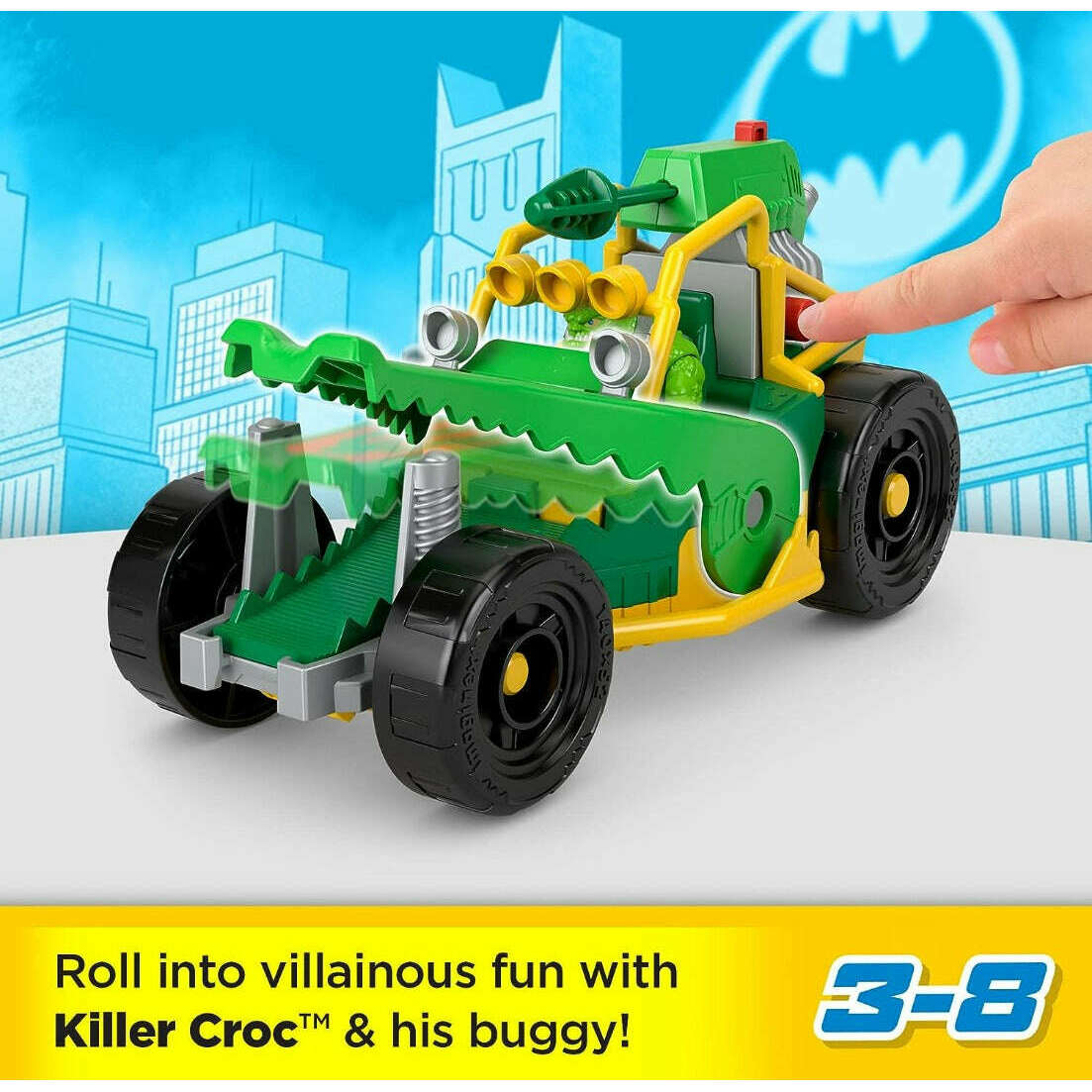 Toys N Tuck:Imaginext DC Super Friends Killer Croc & Buggy,DC