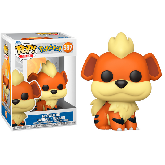 Toys N Tuck:Pop! Vinyl - Pokemon - Growlithe 597,Pokemon