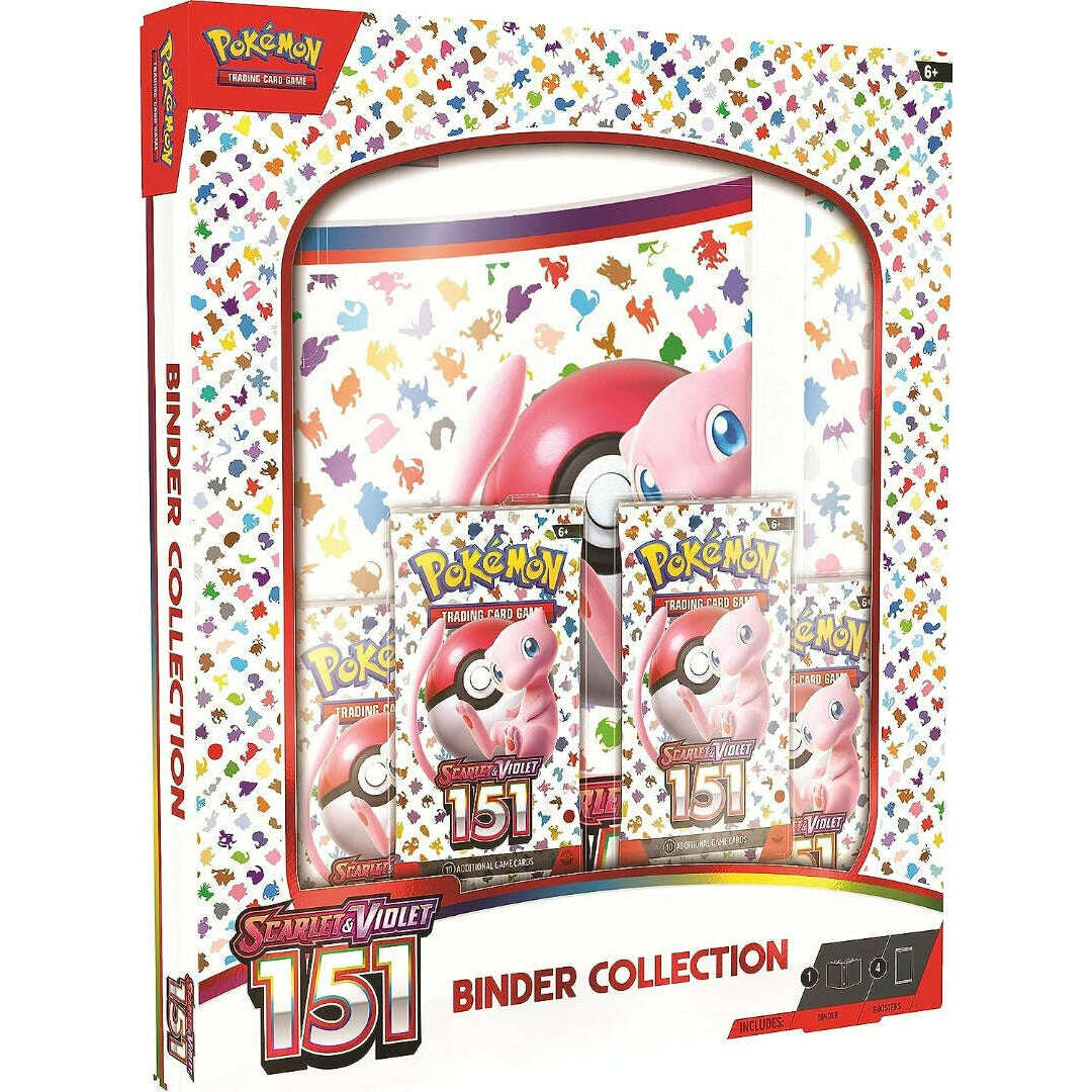 Toys N Tuck:Pokemon TCG Scarlet & Violet 151 Binder Collection,Pokemon