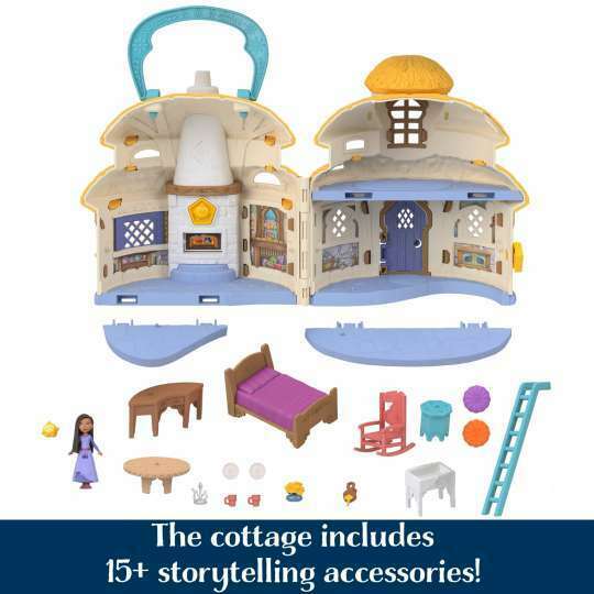 Toys N Tuck:Disney's Wish Cottage Home Playset,Disney