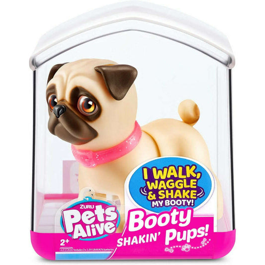 Toys N Tuck:Pets Alive Booty Shakin' Pups - Prancing Pug,Pets Alive
